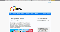 Desktop Screenshot of druckertankstellen.de