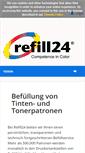 Mobile Screenshot of druckertankstellen.de